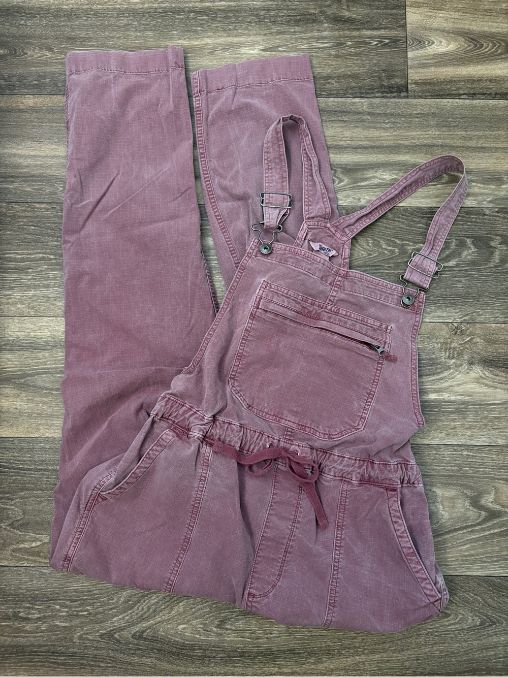 Duluth Trading Shop Square Bib Overalls Wild Ginger Women's Medium Regular